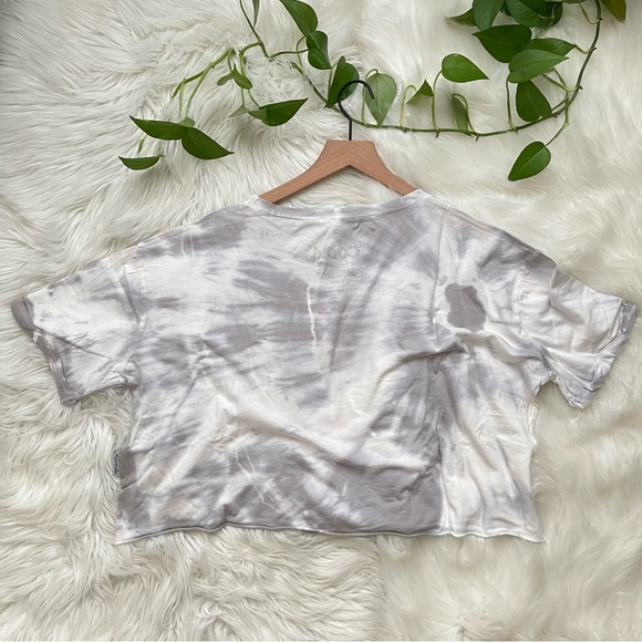 Coors Light x The Laundry Room x UO Beer Wolf Crop Oversized Tee - Diamond Dye - Picture 10 of 13